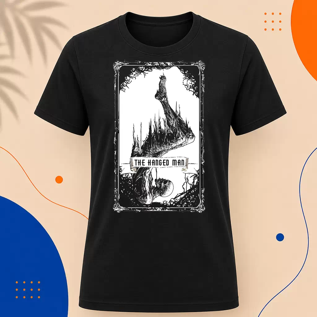Pánské tričko - Hanged Man - Viselec - Tarot - Velká arkána